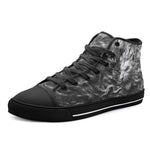 High-Top Canvas Shoes Dual Plaster Lion Heads