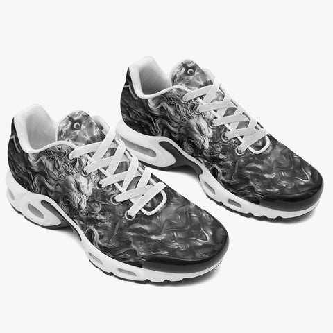 Air Cushion Sneakers Plaster Lion Heads