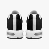 Air Cushion Sneakers Black Snake with Red Stripes