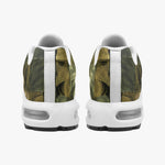 Air Cushion Sneakers Army Green Camo Patchwork