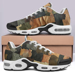 Air Cushion Sneakers Camouflage Patchwork