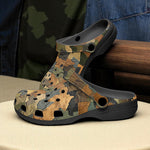 Classic Clogs Camouflage Patchwork