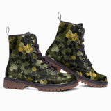 Leather Boots Hi-Tech Camouflage