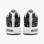 Air Cushion Sneakers Guns and Ammo Artwork