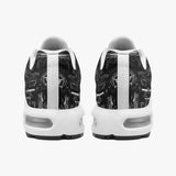 Air Cushion Sneakers Guns and Ammo Artwork