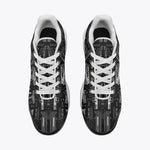 Air Cushion Sneakers Guns and Ammo Artwork