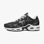 Air Cushion Sneakers Guns and Ammo Artwork