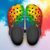 Classic Clogs Rainbow Mosaic