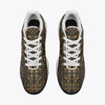 Air Cushion Sneakers Dark Gold Owl Wall Art