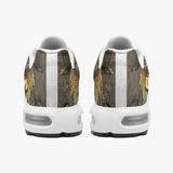 Air Cushion Sneakers Tribal Feathers Artwork
