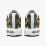 Air Cushion Sneakers Tribal Feathers Artwork