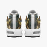 Air Cushion Sneakers Tribal Feathers Artwork