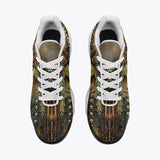 Air Cushion Sneakers Tribal Feathers Artwork