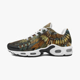 Air Cushion Sneakers Tribal Feathers Artwork