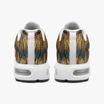 Air Cushion Sneakers Tribal Feathers Artwork