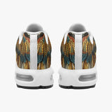 Air Cushion Sneakers Tribal Feathers Artwork
