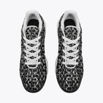 Air Cushion Sneakers Silver Chainmail Print