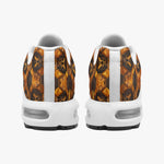 Air Cushion Sneakers Gold Bees with Honeycomb