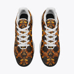 Air Cushion Sneakers Gold Bees with Honeycomb