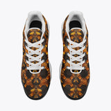Air Cushion Sneakers Gold Bees with Honeycomb