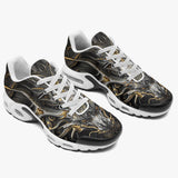 Air Cushion Sneakers Dragon with Gold Ornaments