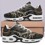 Air Cushion Sneakers Dragon with Gold Ornaments