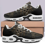 Air Cushion Sneakers Metal Robot Skull