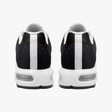 Air Cushion Sneakers Skull with Golden Dripping Paint