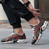 Air Cushion Sneakers Dragon Skull Artwork