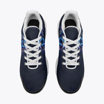 Air Cushion Sneakers Neon Skull in Headphones