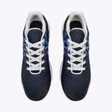 Air Cushion Sneakers Neon Skull in Headphones