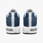 Air Cushion Sneakers Blue Skull with Roses