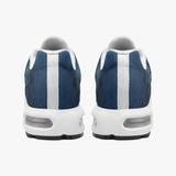 Air Cushion Sneakers Blue Skull with Roses