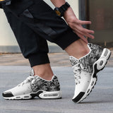 Air Cushion Sneakers Alien Skull