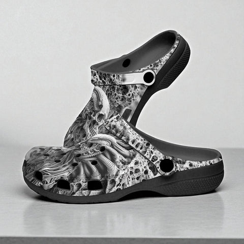 Classic Clogs Alien Skull
