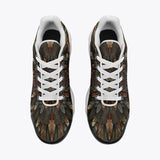 Air Cushion Sneakers Native Indian Feather Print