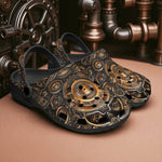 Classic Clogs Steampunk Mechanical Gears