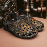 Classic Clogs Steampunk Mechanical Gears