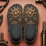 Classic Clogs Steampunk Mechanical Gears