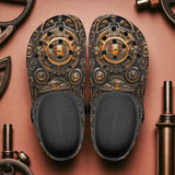 Classic Clogs Steampunk Mechanical Gears