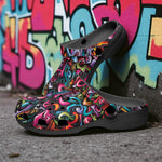 Classic Clogs Colorful Graffiti Art