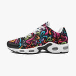 Air Cushion Sneakers Colorful Graffiti Art