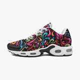 Air Cushion Sneakers Colorful Graffiti Art