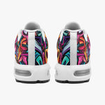 Air Cushion Sneakers Colorful Graffiti Art