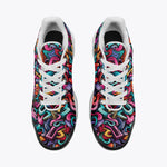 Air Cushion Sneakers Colorful Graffiti Art