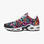 Air Cushion Sneakers Colorful Graffiti Art