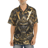 Hawaiian Shirt Japanese Samurai Armor and Dragon