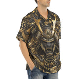 Hawaiian Shirt Japanese Samurai Armor and Dragon
