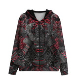 Men's Zip Up Hoodie Japanese samurai Fantasy Art