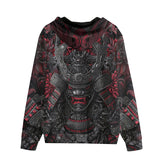 Men's Zip Up Hoodie Japanese samurai Fantasy Art